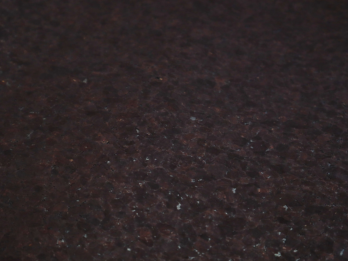 Cork Fabric Sheet- Textured Deep Brown