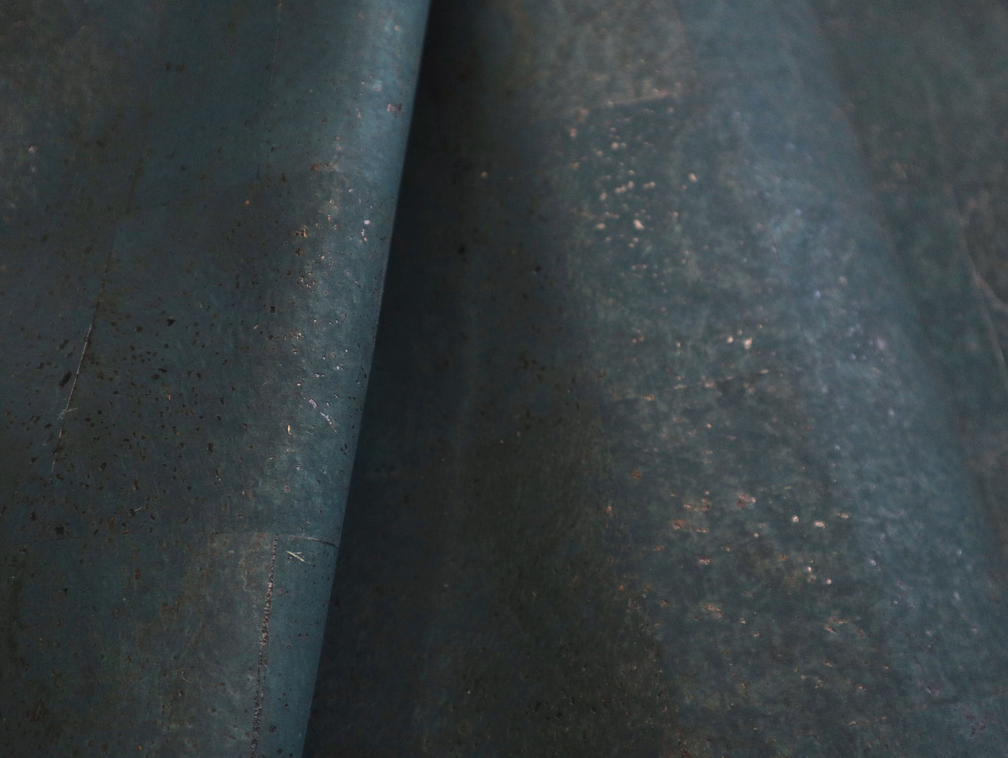 Cork Fabric Roll - Deep Teal