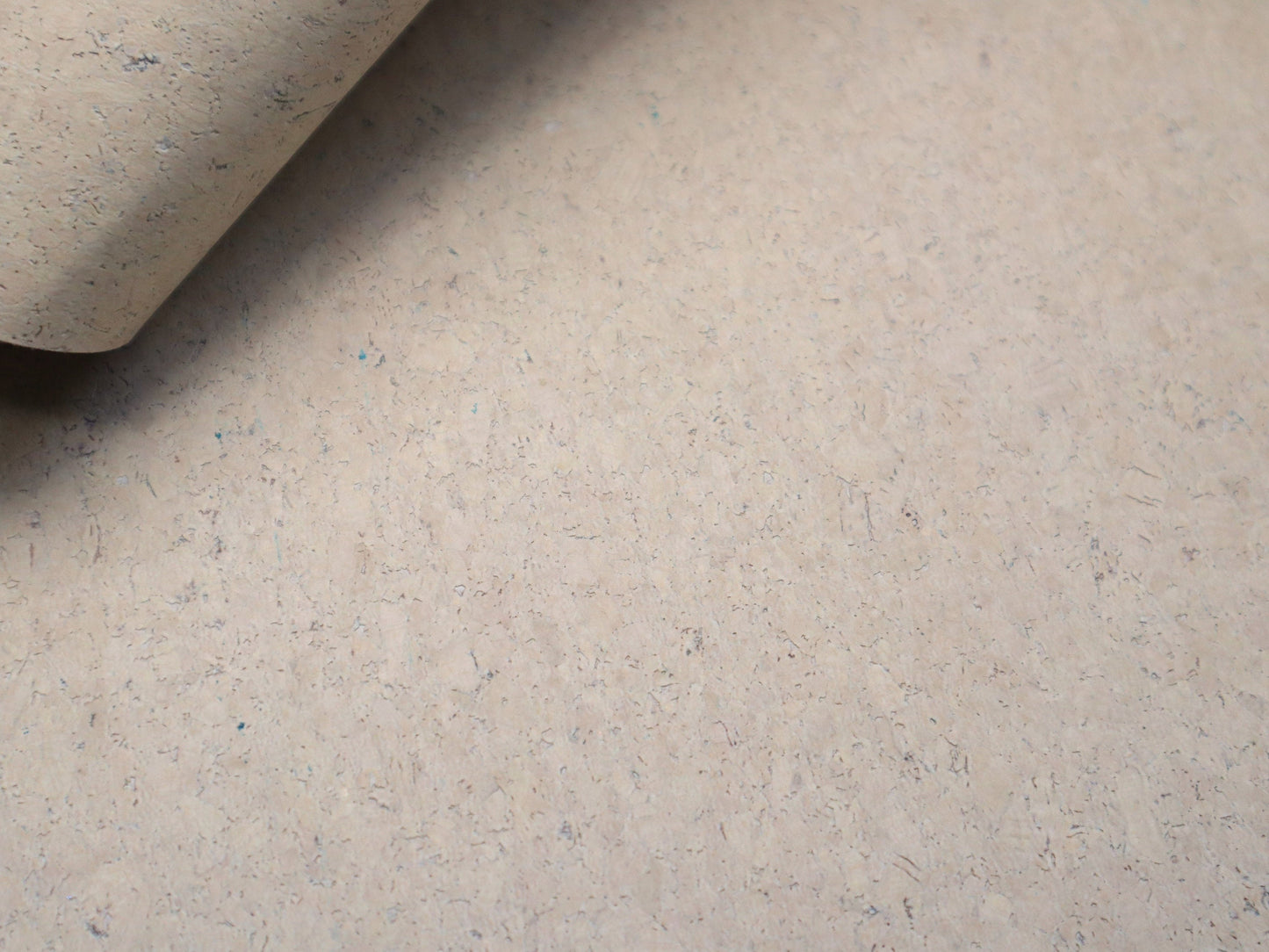 Cork Fabric Sheet- Textured Ivory