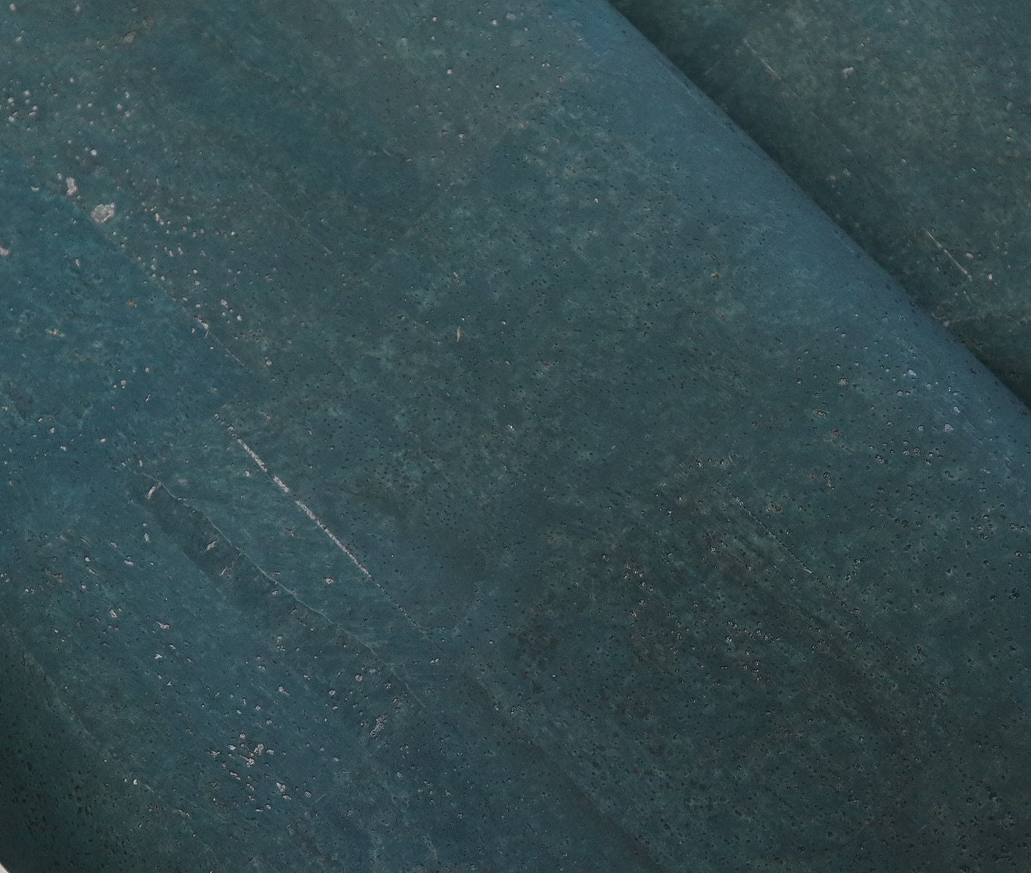 Cork Fabric Sheet-  Deep Teal