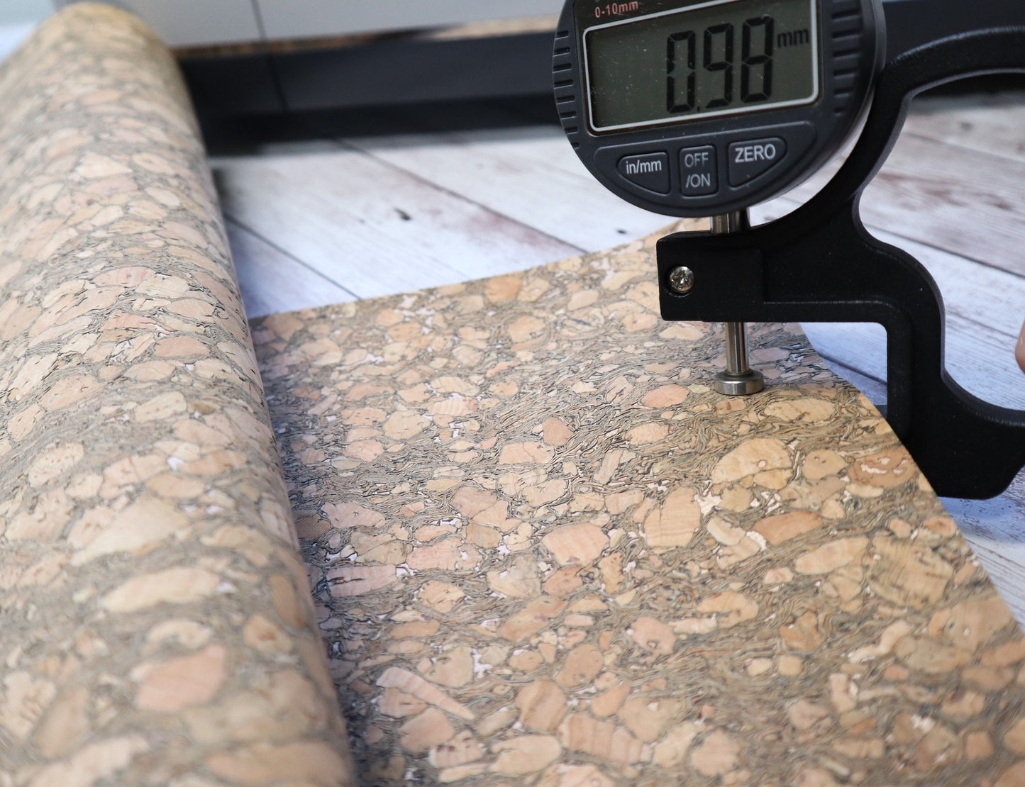 Cork Fabric Sheet- Small Timber Root