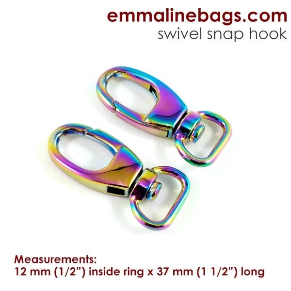 1/2 inch Designer Swivel Snap Hook