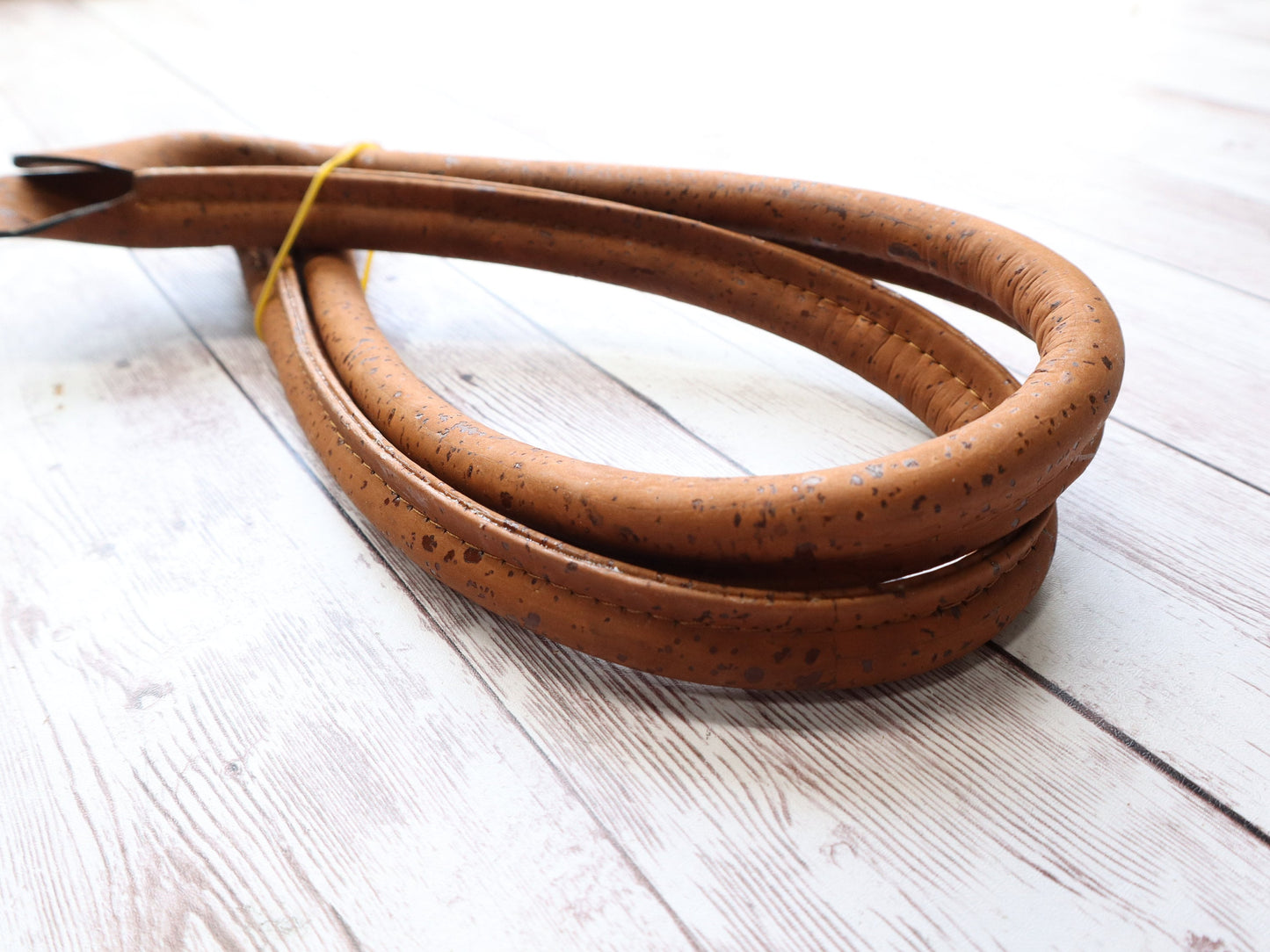 Rolled Handbag Straps - Cinnamon