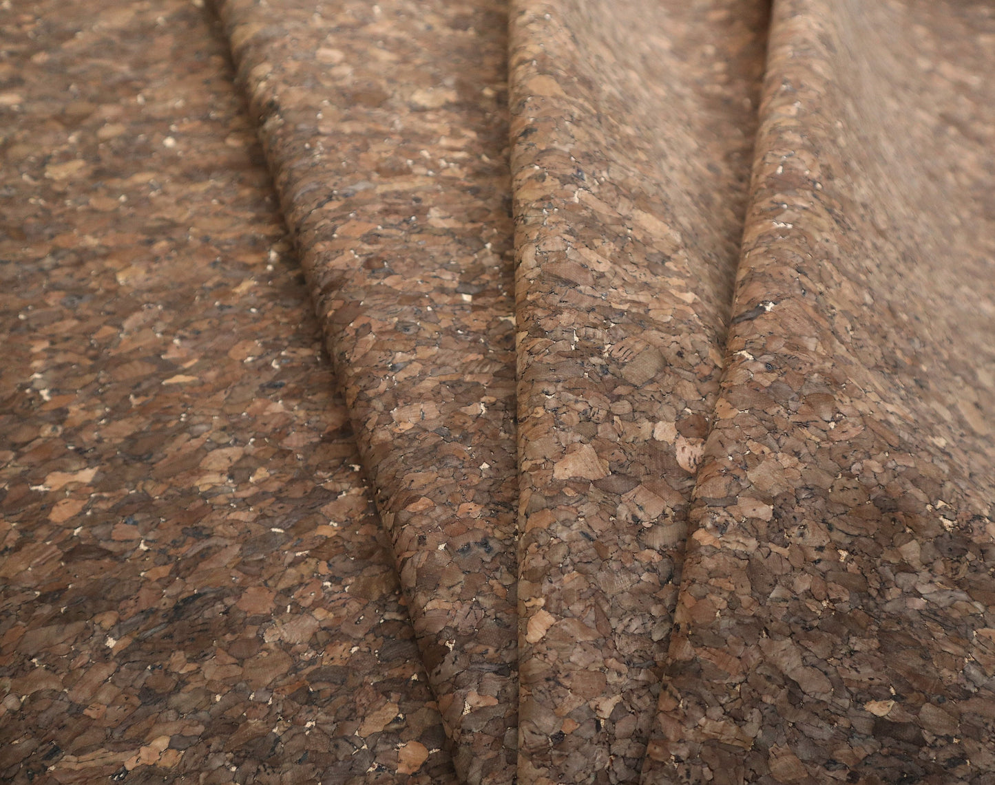 LITE Cork Fabric Roll - Textured Brown